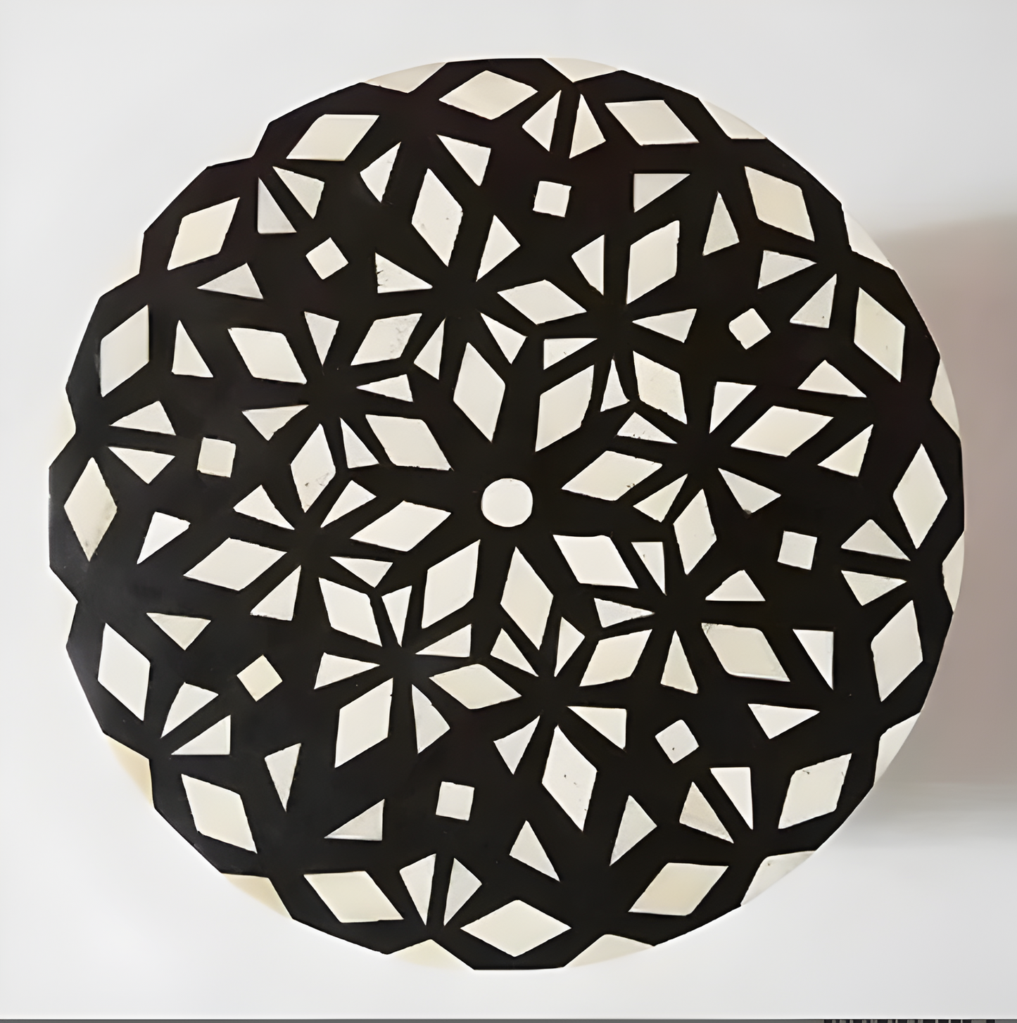 Black Diamond Side Table