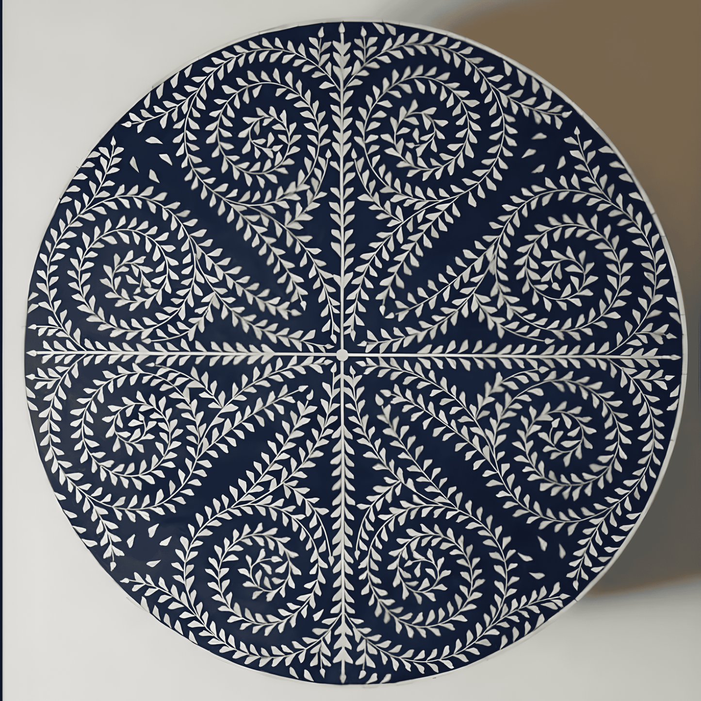 CLEO INLAY COFFEE TABLE - BLUE