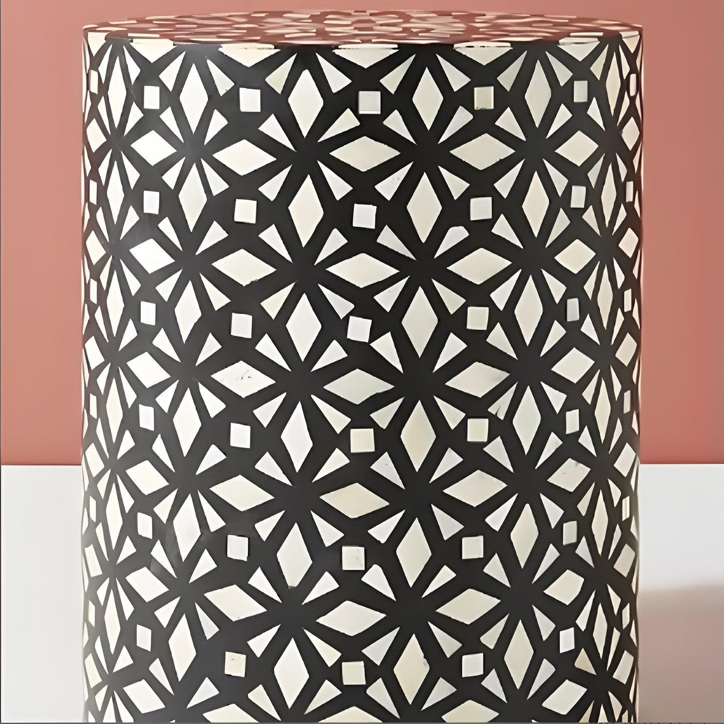Black Diamond Side Table