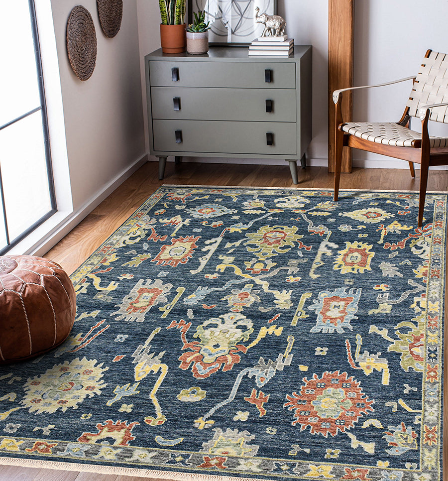 Heritage Majestic Blue Rug
