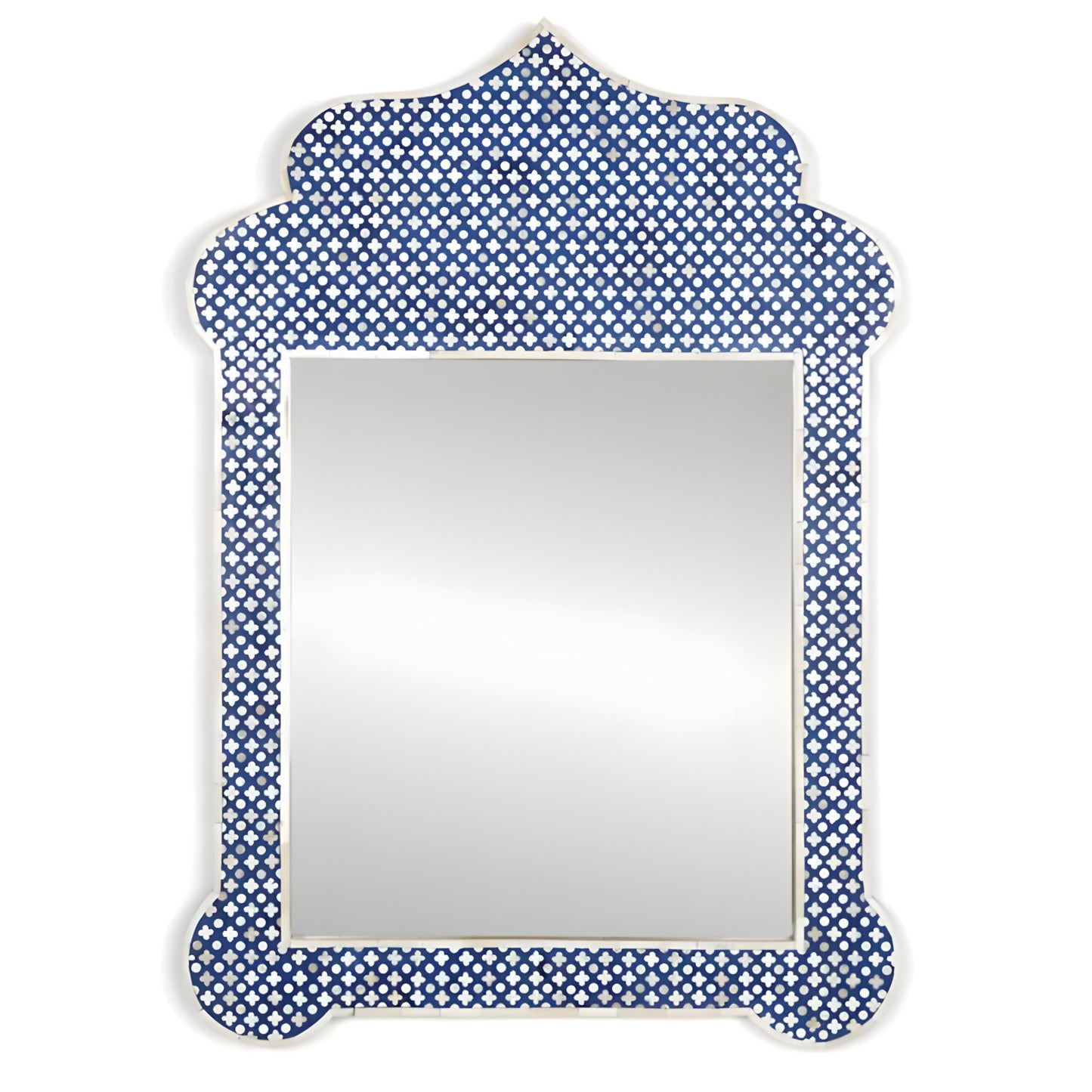 Modern Bone Inlay Decorative Mirror Frame