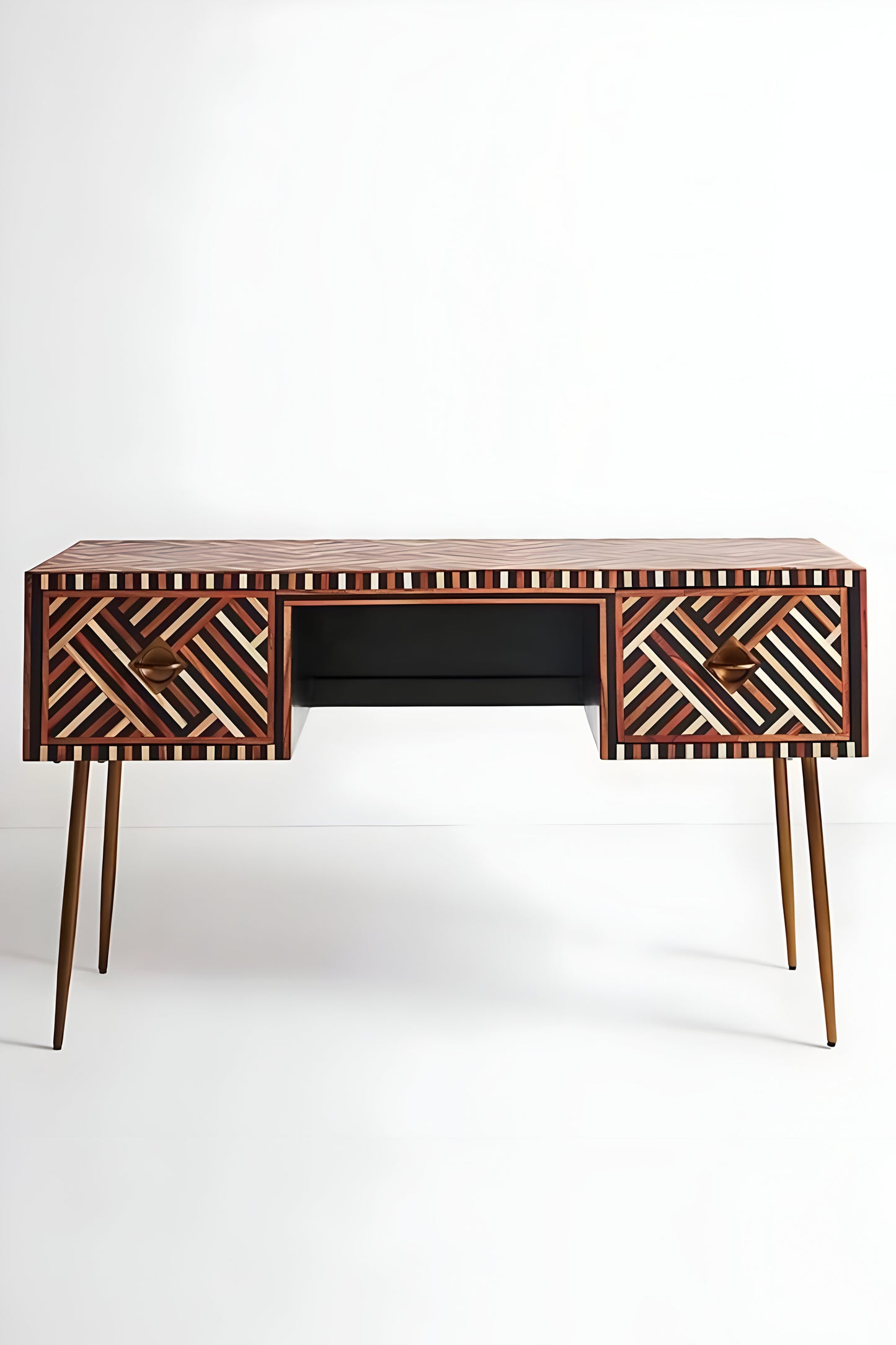 Bone inlay desk, bone Inlay optical console , bone inlay writing desk